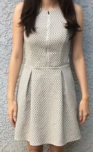 Load image into Gallery viewer, Express A-Line Racerback Tank Polka Dots Dress with pockets! Size: 8