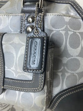 Load image into Gallery viewer, COACH Hampton Signature Dome Satchel - Gray/Silver
