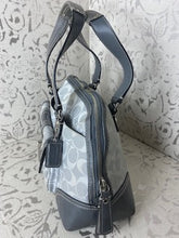 Load image into Gallery viewer, COACH Hampton Signature Dome Satchel - Gray/Silver
