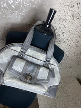 Load image into Gallery viewer, COACH Hampton Signature Dome Satchel - Gray/Silver