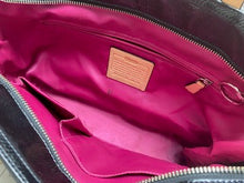 Load image into Gallery viewer, COACH Poppy Liquid Gloss Handbag/Tote - Black