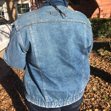 Load image into Gallery viewer, REVERSIBLE DENIM/PLAID JACKET - VINTAGE