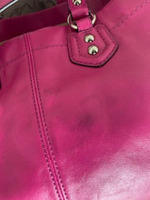 Load image into Gallery viewer, COACH Ashley Pink Leather Shoulder/Satchel Bag - Barbie PINK
