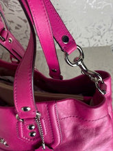 Load image into Gallery viewer, COACH Ashley Pink Leather Shoulder/Satchel Bag - Barbie PINK
