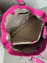 Load image into Gallery viewer, COACH Ashley Pink Leather Shoulder/Satchel Bag - Barbie PINK
