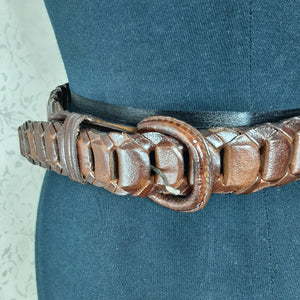 Brown Leather Belt