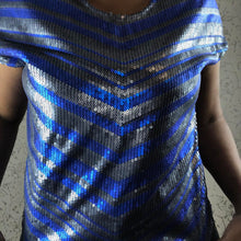 Load image into Gallery viewer, SEQUIN CHEVRON TOP: Size - Large
