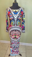 Load image into Gallery viewer, TRIBAL MAXI DRESS - SIZE Medium
