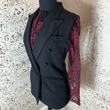 Load image into Gallery viewer, THE LIMITED SLEEVELESS DOUBLE-BREASTED JACKET/VEST:Size Small
