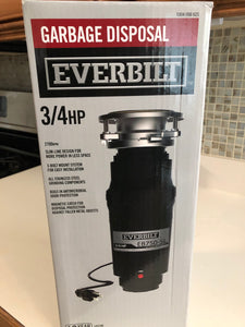 GARBAGE DISPOSAL - EVERBILT EB750-SL