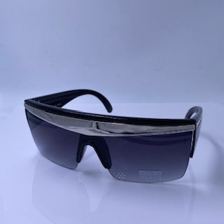 THRILLER BLACK/SILVER SUNGLASSES - NWT