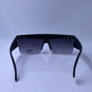 THRILLER BLACK/SILVER SUNGLASSES - NWT