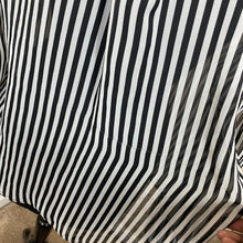 Load image into Gallery viewer, Black/White Striped Blouse - Fixer Upper/Imperfect: Size XL
