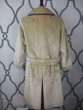 Load image into Gallery viewer, VINTAGE: RUSSEL TAYLOR FAUX FUR OVERCOAT
