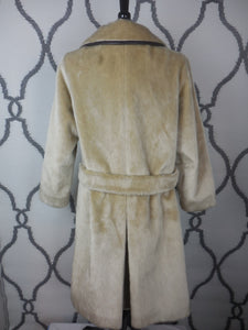 VINTAGE: RUSSEL TAYLOR FAUX FUR OVERCOAT