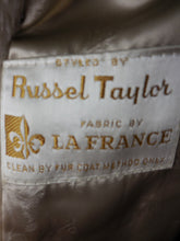 Load image into Gallery viewer, VINTAGE: RUSSEL TAYLOR FAUX FUR OVERCOAT
