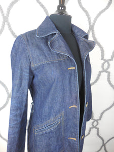 DENIM COAT - OLD NAVY - SIZE MEDIUM