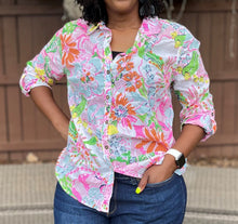 Load image into Gallery viewer, LILY PULITZER FOR TARGET - TROPICAL SHIRT: Size - XXL
